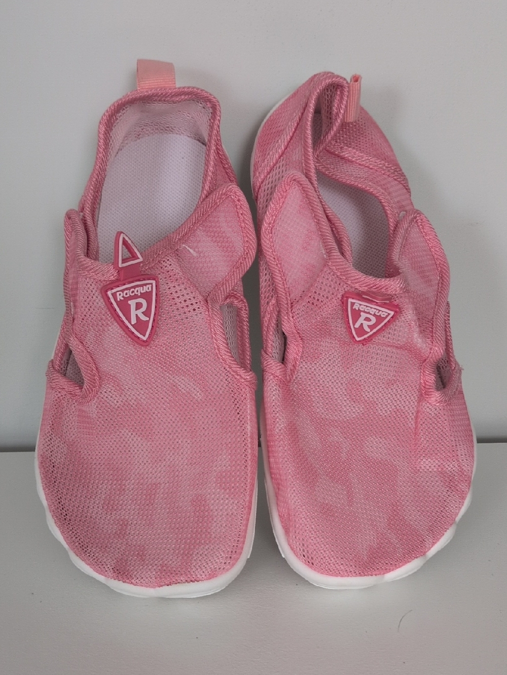Kids Pink Mesh Water Shoes